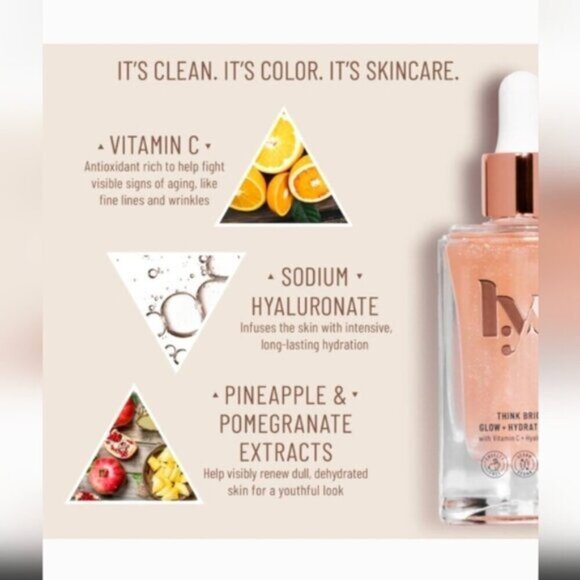 LYS beauty Think Bright Glow + Hydrate Serum with Vitamin C & Hyaluronic Acid - Picture 7 of 13